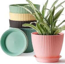 Flower Pot with tray 